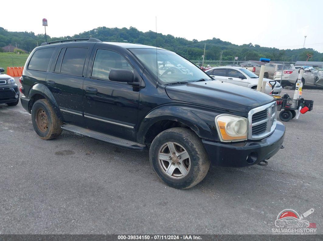 1D8HB58D84F137628 2004 DODGE DURANGO photo no. 3