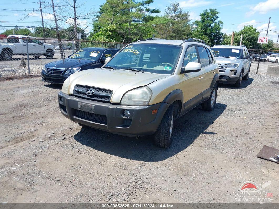 KM8JN72D55U137820 2005 HYUNDAI TUCSON photo no. 2