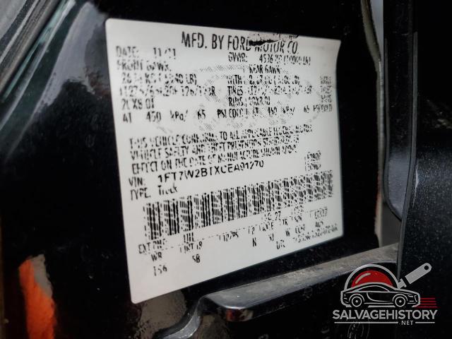 1FT7W2BTXCEA91270 2012 FORD F250 photo no. 13