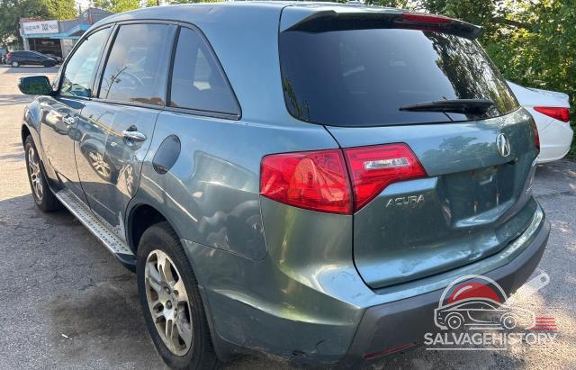 2HNYD28538H002801 2008 ACURA MDX photo no. 3