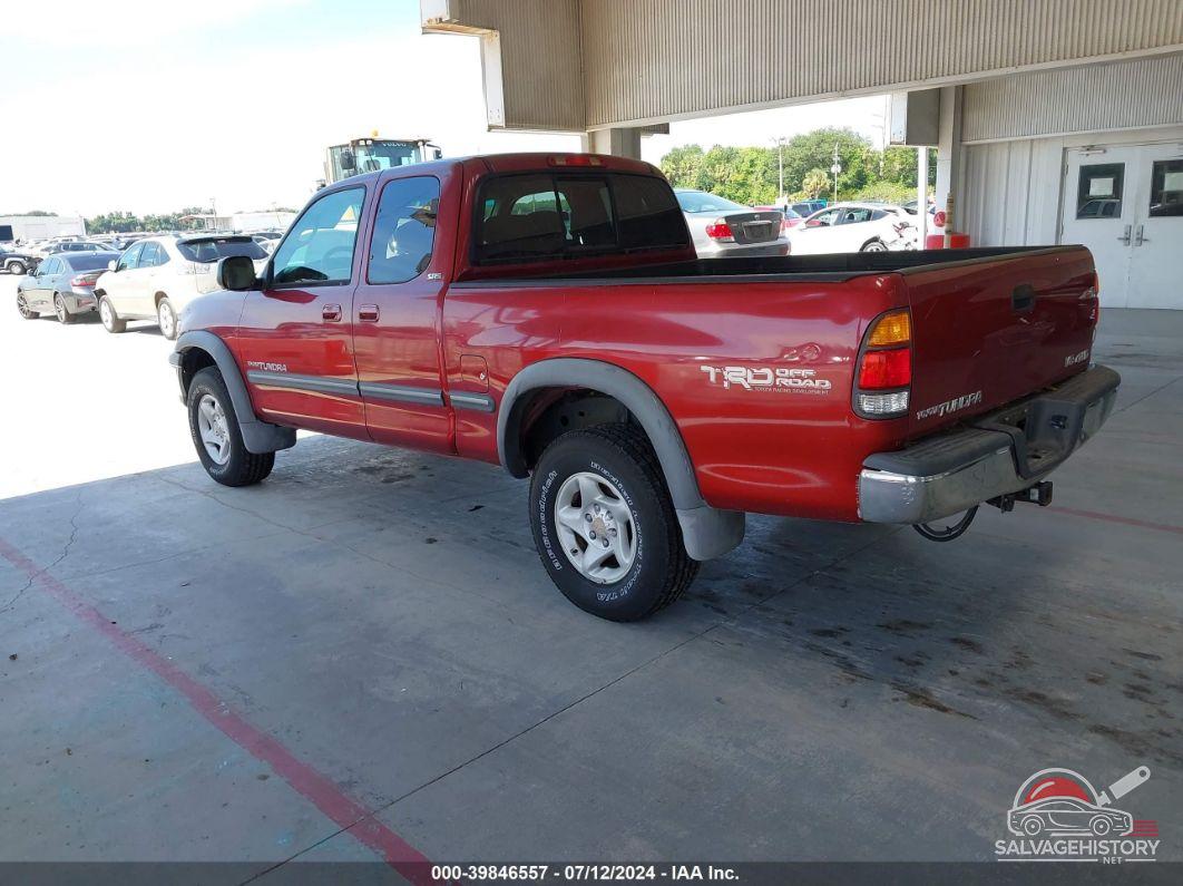 5TBBT4414YS062223 2000 TOYOTA TUNDRA photo no. 3