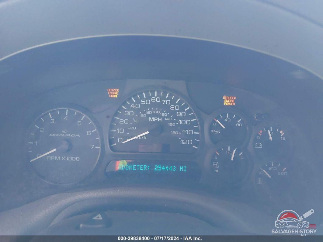 1GHDS13S422176744 2002 OLDSMOBILE BRAVADA photo no. 7