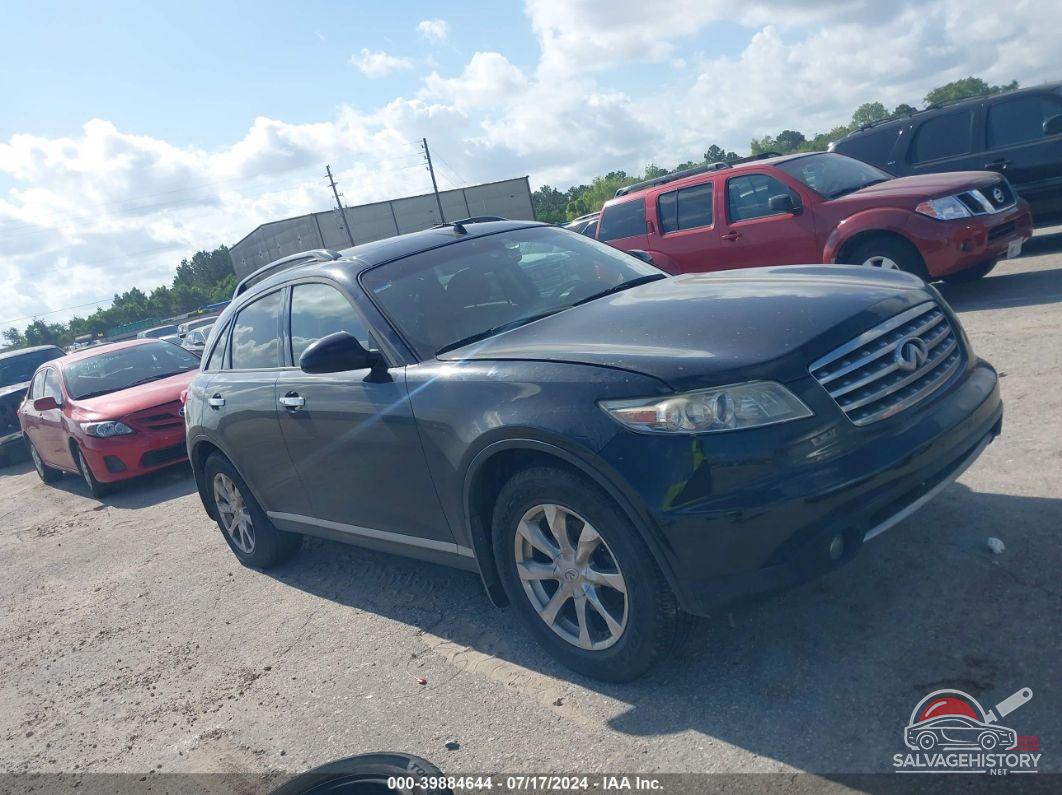 JNRAS08W47X208388 2007 INFINITI FX35 photo no. 7