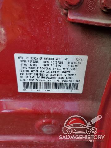 19UDE2F84HA012185 2017 ACURA ILX photo no. 13