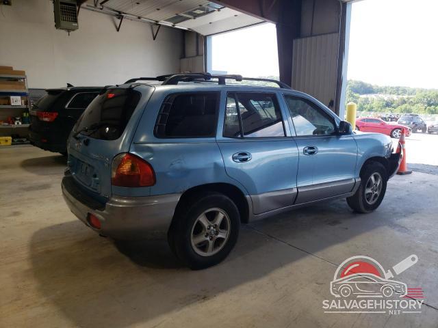KM8SC73D54U671536 2004 HYUNDAI SANTA FE photo no. 3