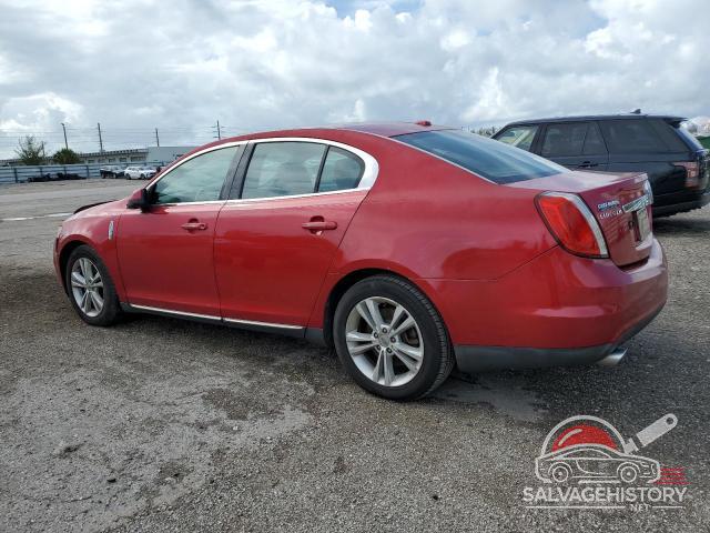 1LNHL9DR9CG800892 2012 LINCOLN MKS photo no. 2