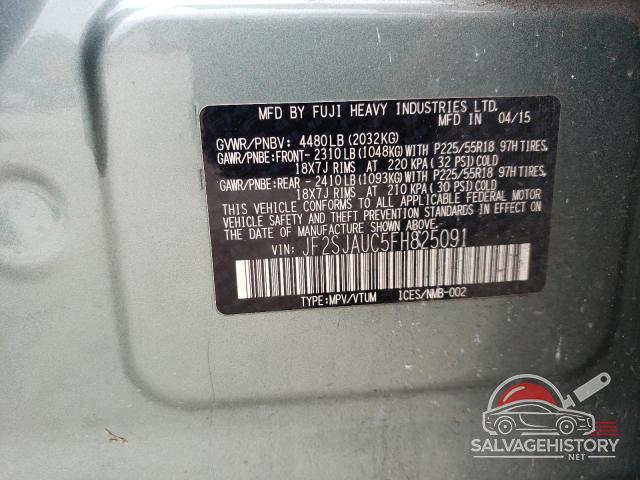JF2SJAUC5FH825091 2015 SUBARU FORESTER photo no. 14