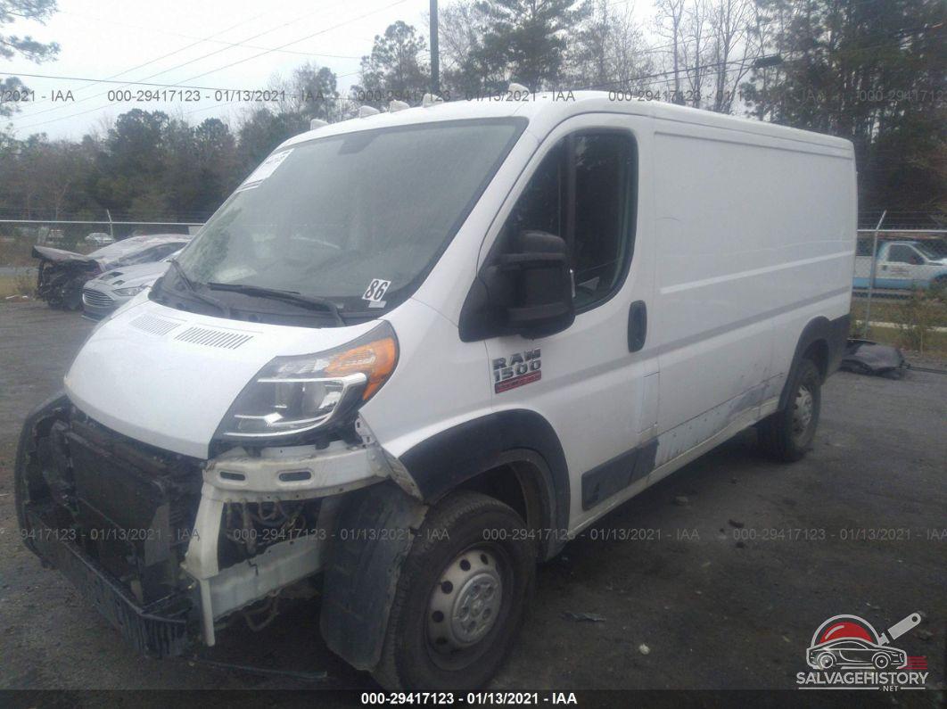 3C6TRVAG6LE106225 2020 RAM PROMASTER CARGO VAN photo no. 2