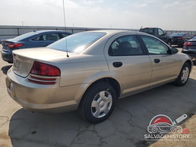 1B3EL36X44N173355 2004 DODGE STRATUS photo no. 3