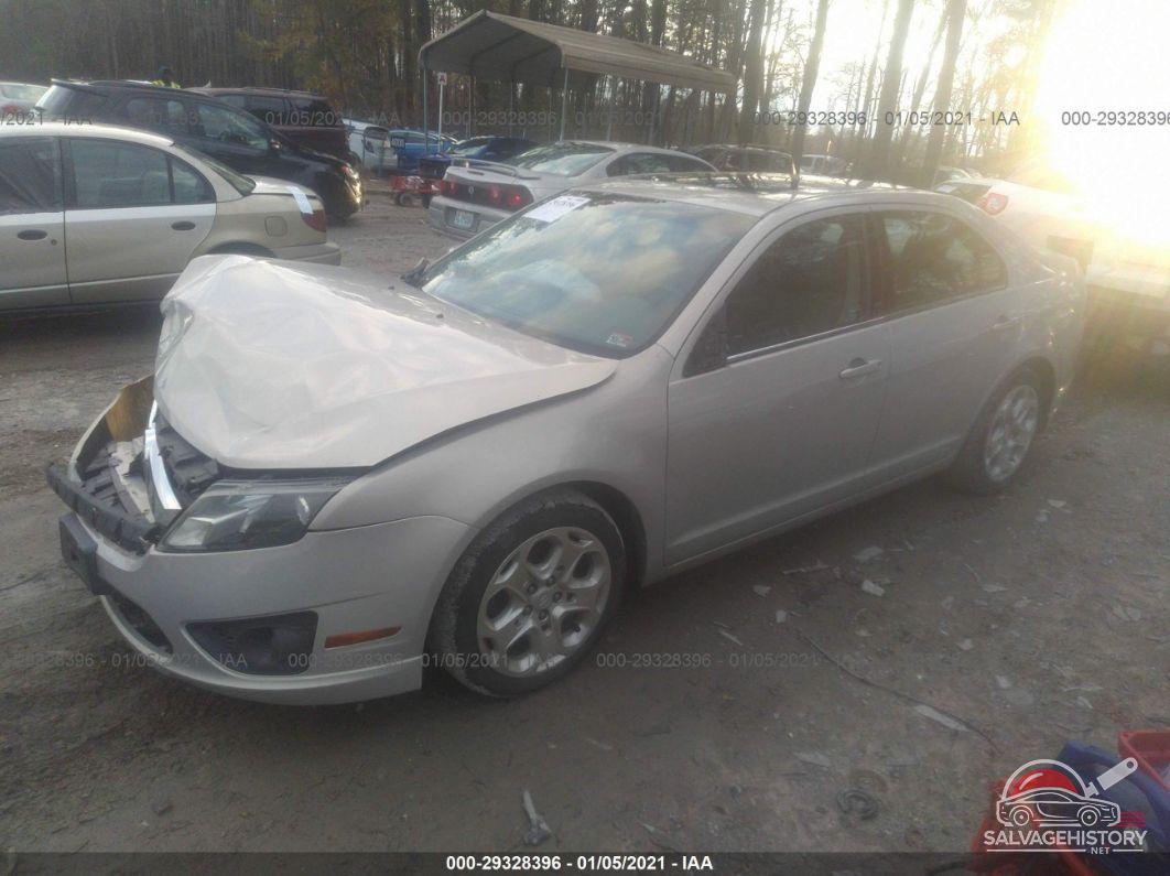 3FAHP0HA2AR274626 2010 FORD FUSION photo no. 2