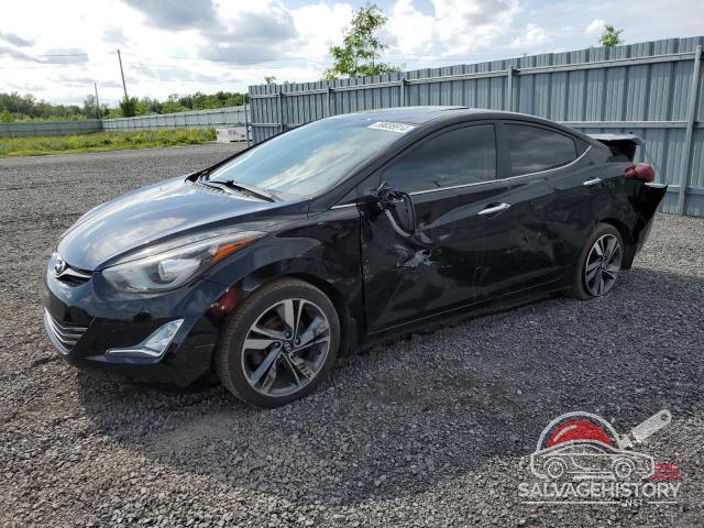 KMHDH4AH0EU119393 2014 HYUNDAI ELANTRA photo no. 4