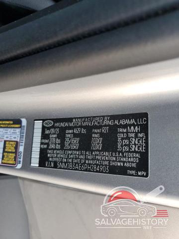5NMJB3AE6PH284903 2023 HYUNDAI TUCSON photo no. 12