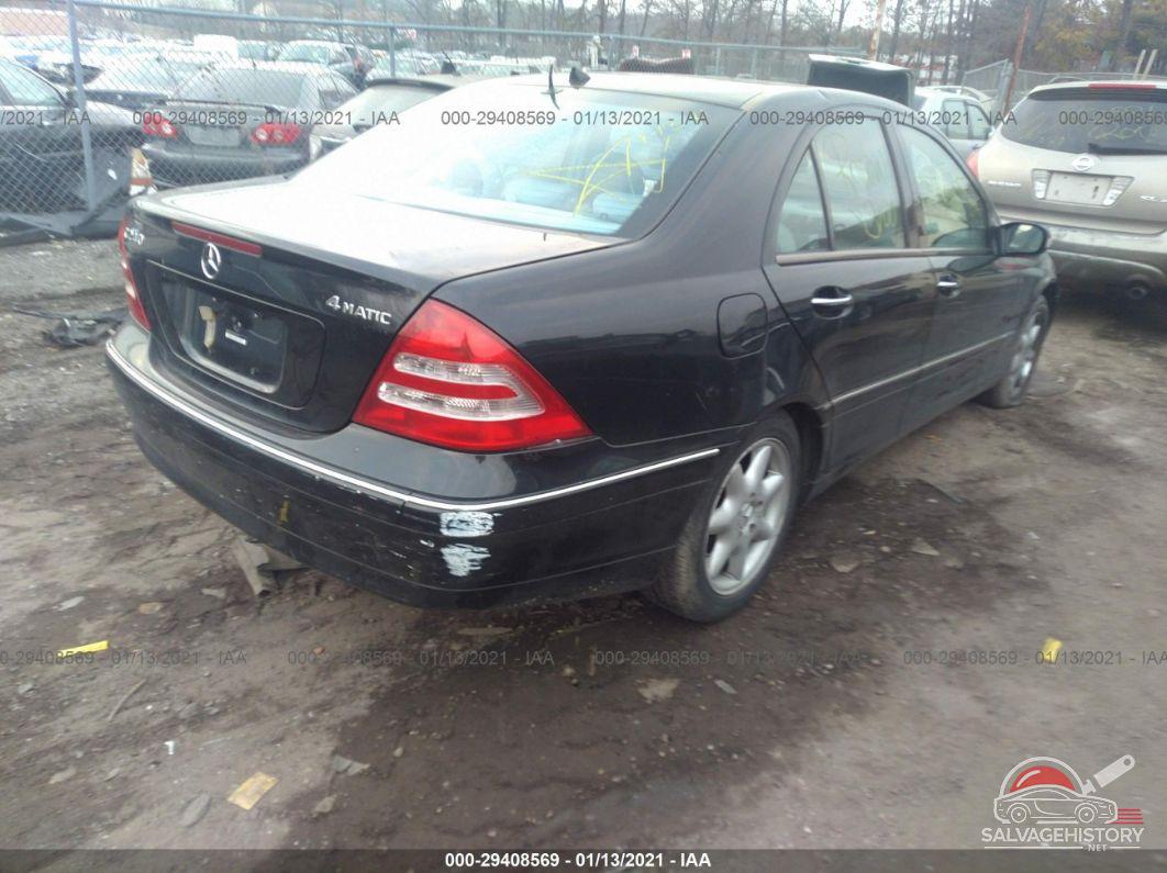 WDBRF81J13F374161 2003 MERCEDES-BENZ C-CLASS photo no. 4