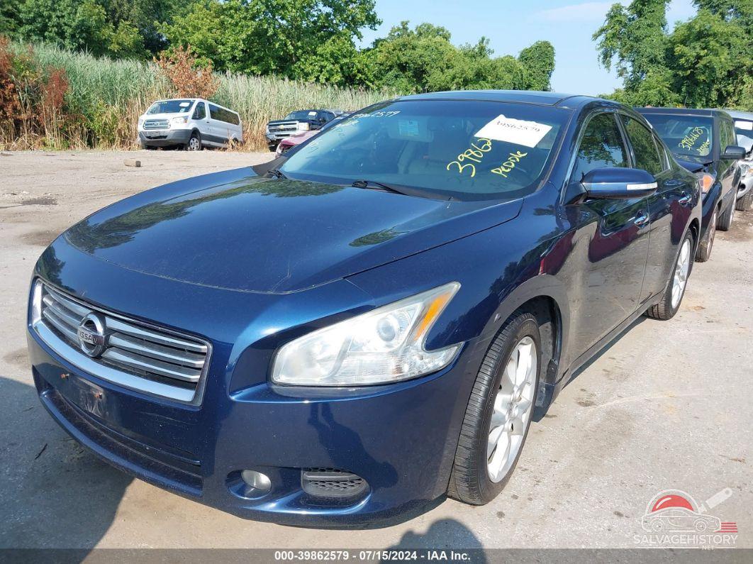 1N4AA5AP9EC464863 2014 NISSAN MAXIMA photo no. 2