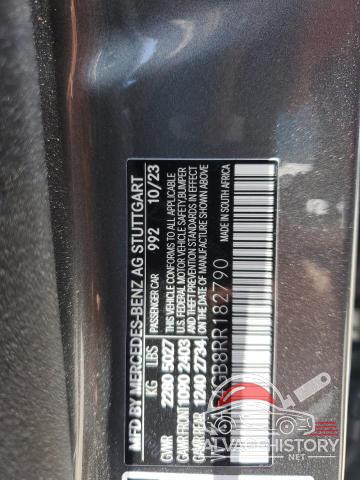 W1KAF4GB8RR182790 2024 MERCEDES-BENZ C-CLASS photo no. 12