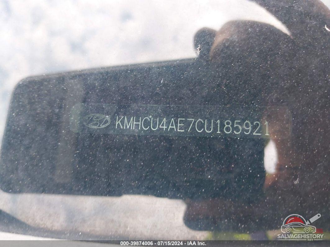 KMHCU4AE7CU185921 2012 HYUNDAI ACCENT photo no. 9