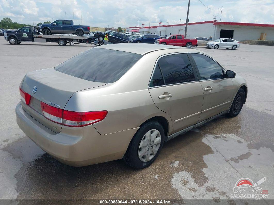 1HGCM56473A055988 2003 HONDA ACCORD photo no. 4