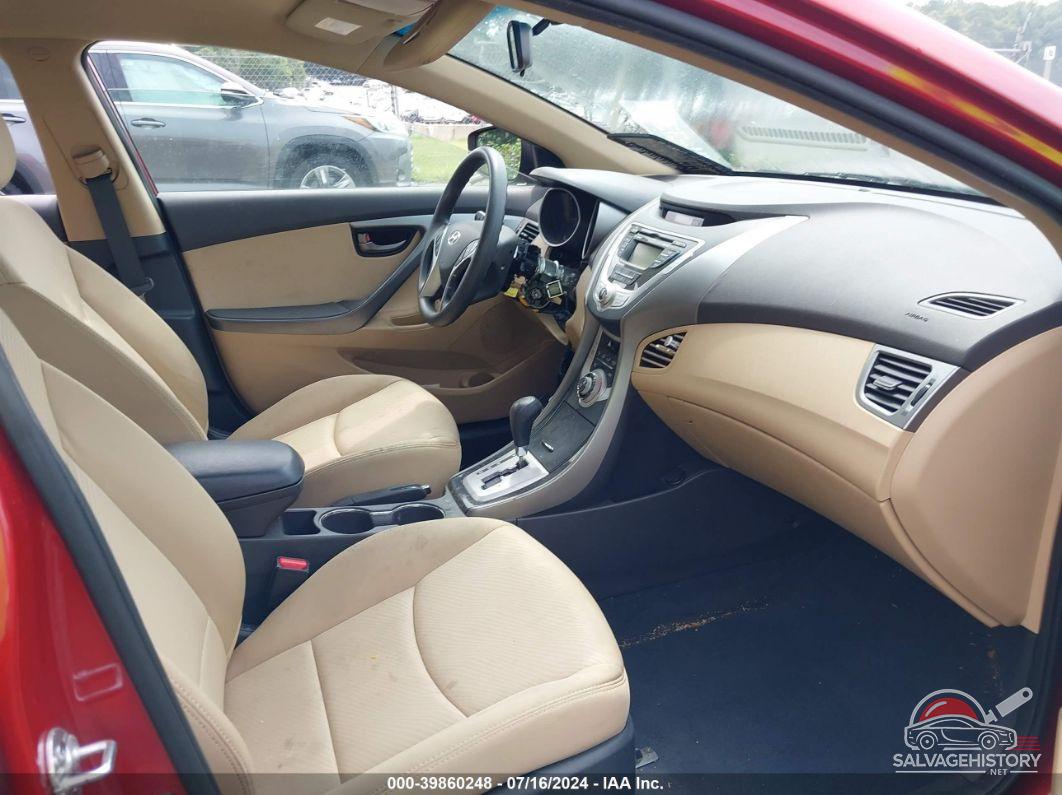KMHDH4AE8CU300289 2012 HYUNDAI ELANTRA photo no. 5