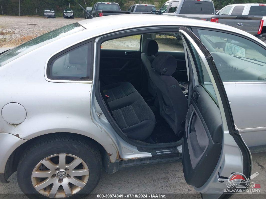 WVWPD63B33P033928 2003 VOLKSWAGEN PASSAT photo no. 8