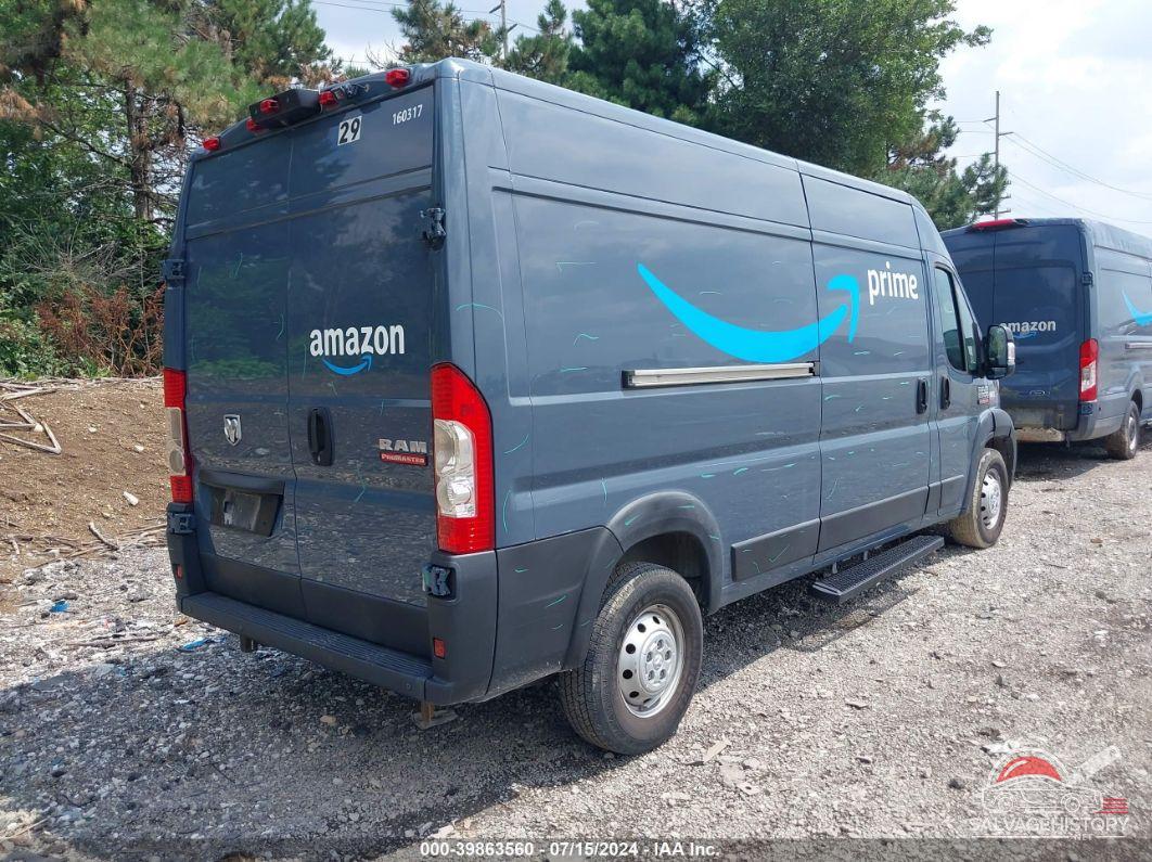 3C6TRVDG1KE520796 2019 RAM PROMASTER 2500 photo no. 4