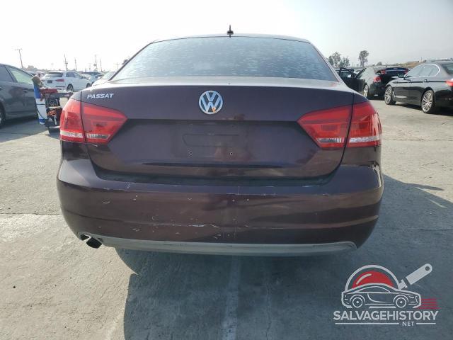1VWAP7A34CC010533 2012 VOLKSWAGEN PASSAT photo no. 6