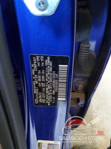 KMHLL4AGXMU134001 2021 HYUNDAI ELANTRA photo no. 12