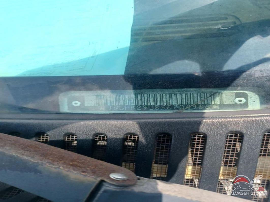 1GCHK29U85E206966 2005 CHEVROLET SILVERADO photo no. 9