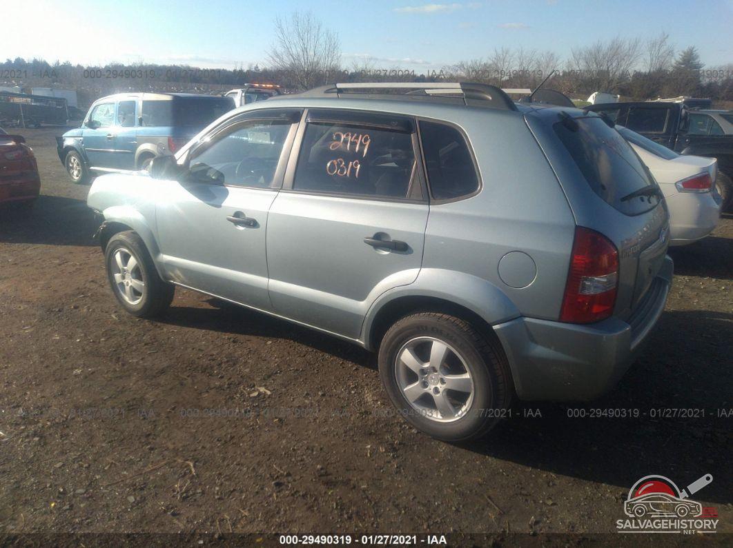 KM8JM12B37U545878 2007 HYUNDAI TUCSON photo no. 3
