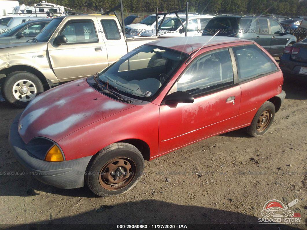 2C1MR2263T6736492 1996 GEO METRO photo no. 2