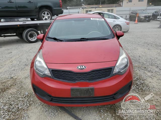KNADM4A37F6528109 2015 KIA RIO photo no. 5