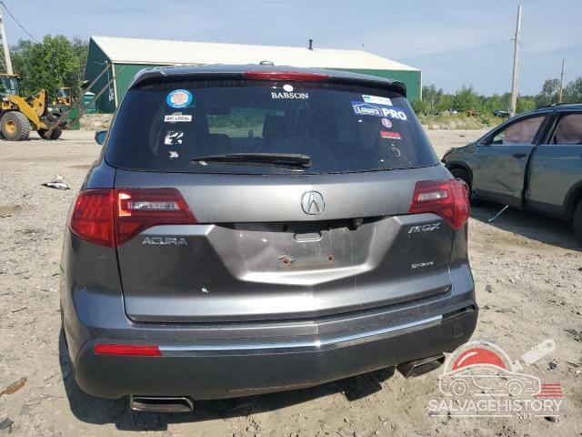 2HNYD2H64AH525839 2010 ACURA MDX photo no. 6