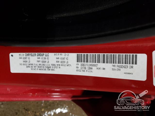 1B3BD1FG1BN509027 2011 DODGE AVENGER photo no. 12