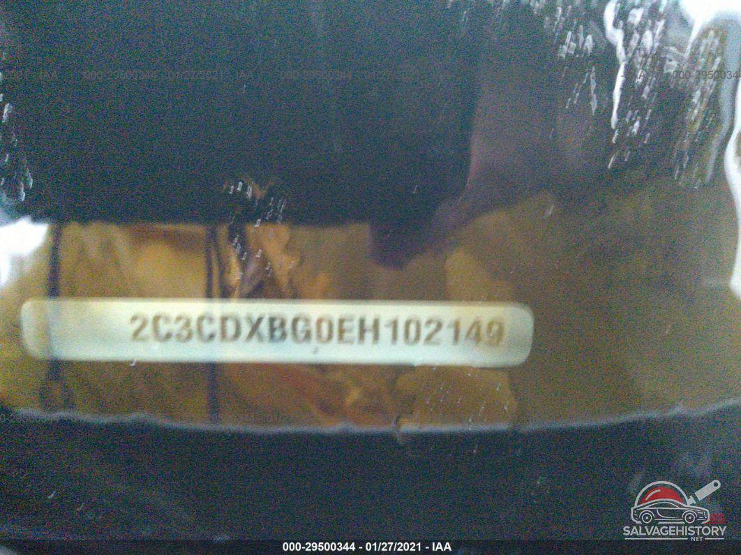 2C3CDXBG0EH102149 2014 DODGE CHARGER photo no. 9