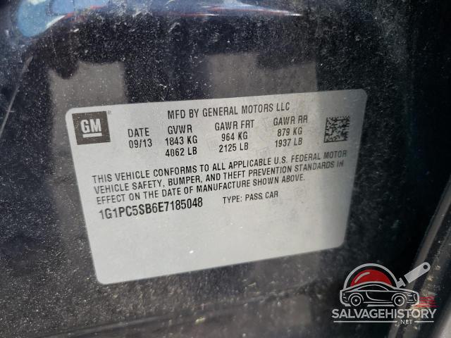 1G1PC5SB6E7185048 2014 CHEVROLET CRUZE photo no. 12