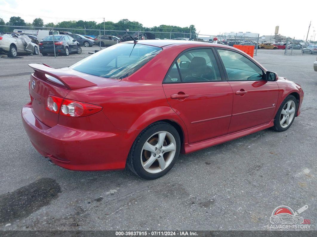 1YVHP80D355M10120 2005 MAZDA MAZDA6 photo no. 4