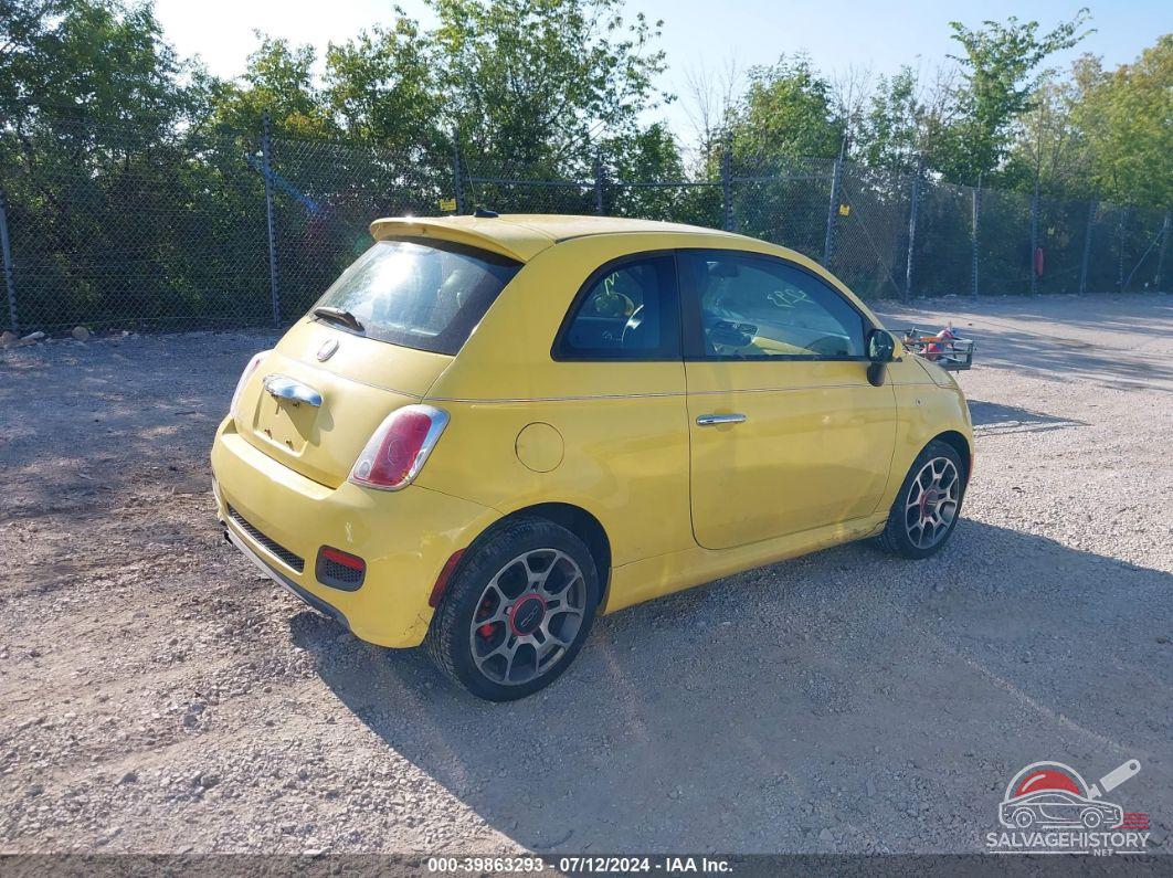 3C3CFFBR0CT211687 2012 FIAT 500 photo no. 4