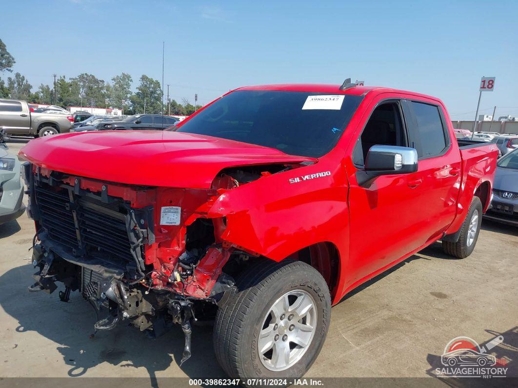3GCPYDEK5LG294438 2020 CHEVROLET SILVERADO 1500 photo no. 2