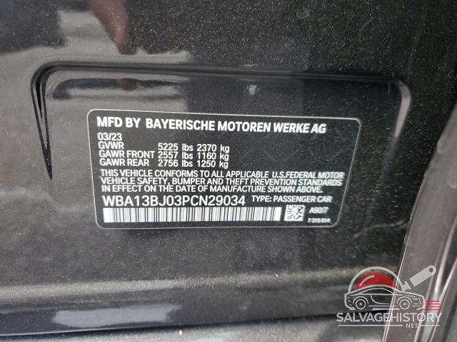 WBA13BJ03PCN29034 2023 BMW 5 SERIES photo no. 12
