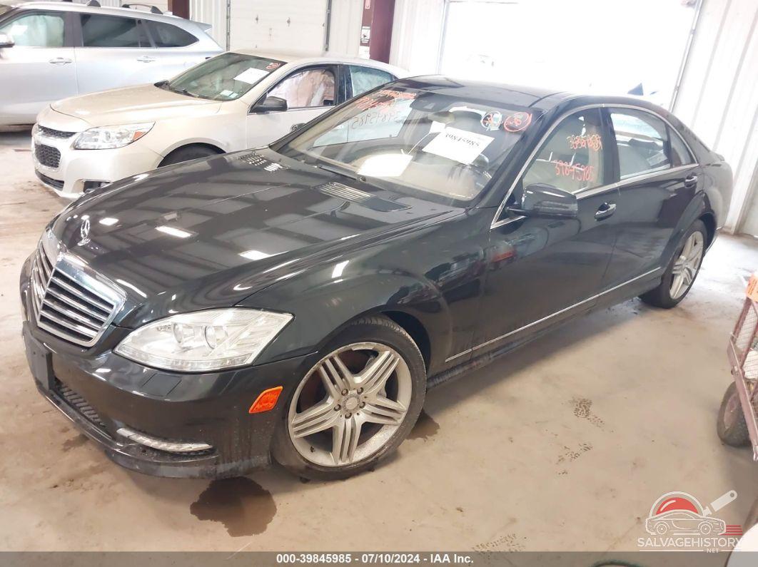 WDDNG9EB1DA529026 2013 MERCEDES-BENZ S 550 photo no. 2