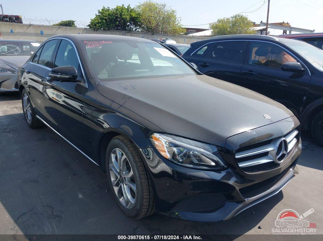 55SWF4JB8JU257022 2018 MERCEDES-BENZ C 300 photo no. 5