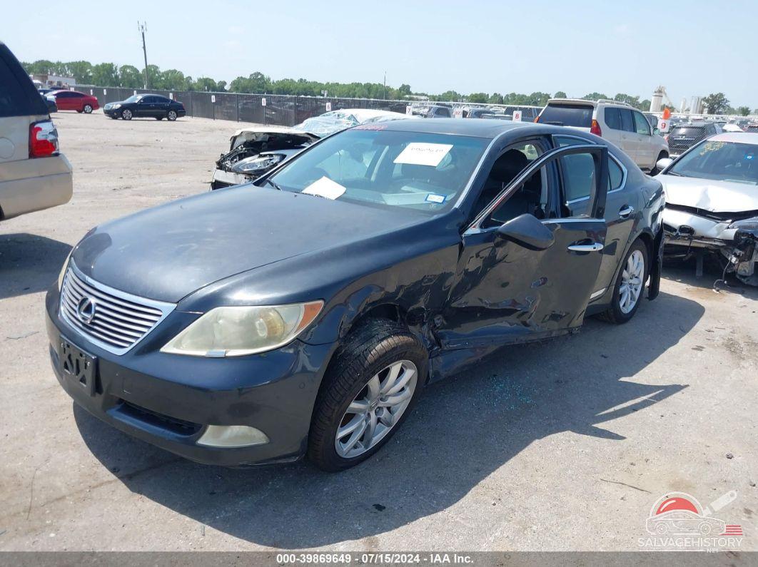 JTHBL46F675027833 2007 LEXUS LS photo no. 2