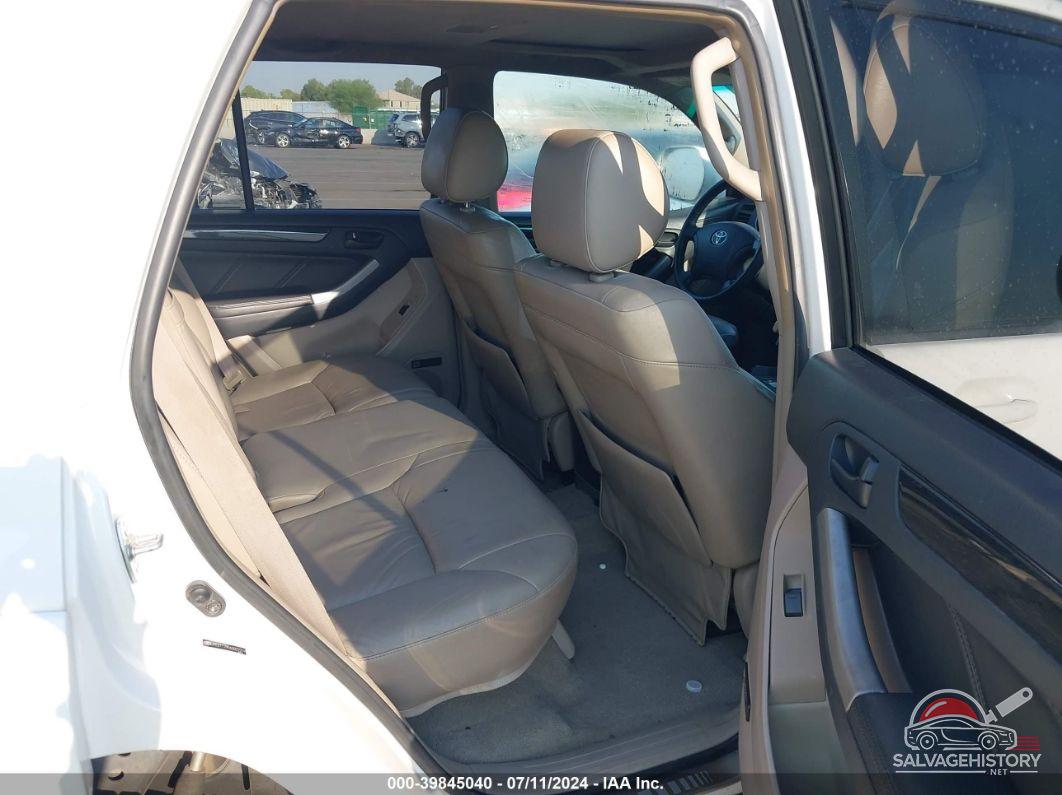 JTEZT17R560027319 2006 TOYOTA 4RUNNER photo no. 8