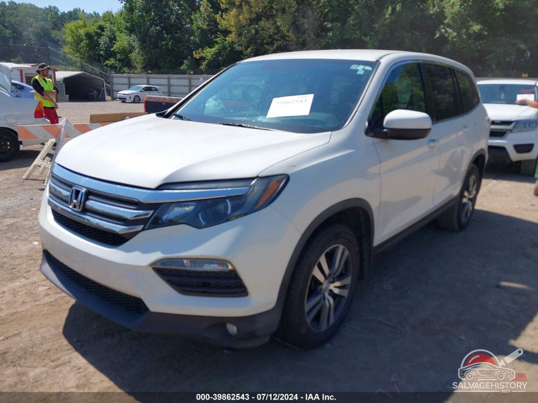5FNYF6H34GB032903 2016 HONDA PILOT photo no. 2
