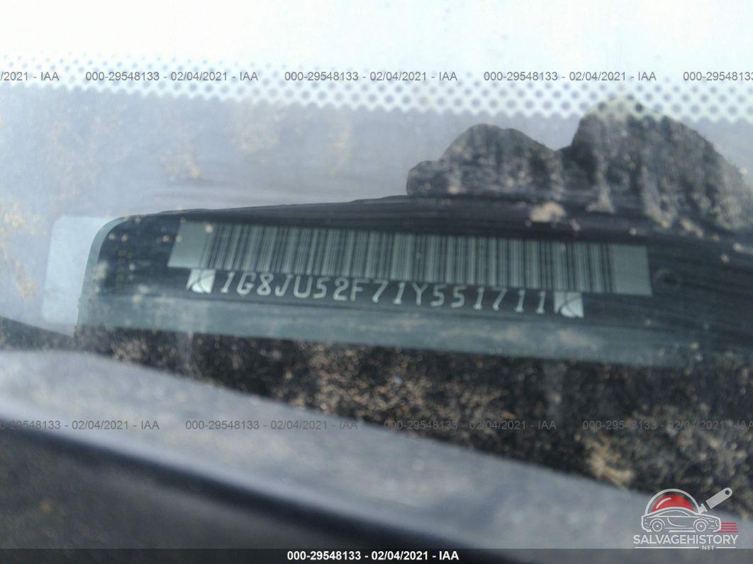 1G8JU52F71Y551711 2001 SATURN LS photo no. 9