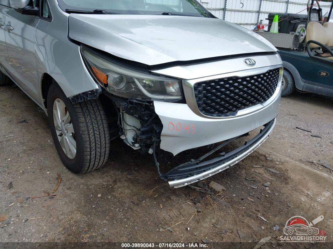 KNDMB5C11G6212443 2016 KIA SEDONA photo no. 6