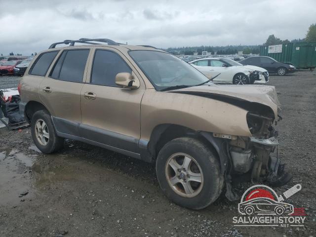 KM8SB12B54U645101 2004 HYUNDAI SANTA FE photo no. 4
