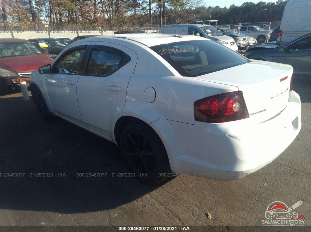 1C3CDZAB1EN190007 2014 DODGE AVENGER photo no. 3