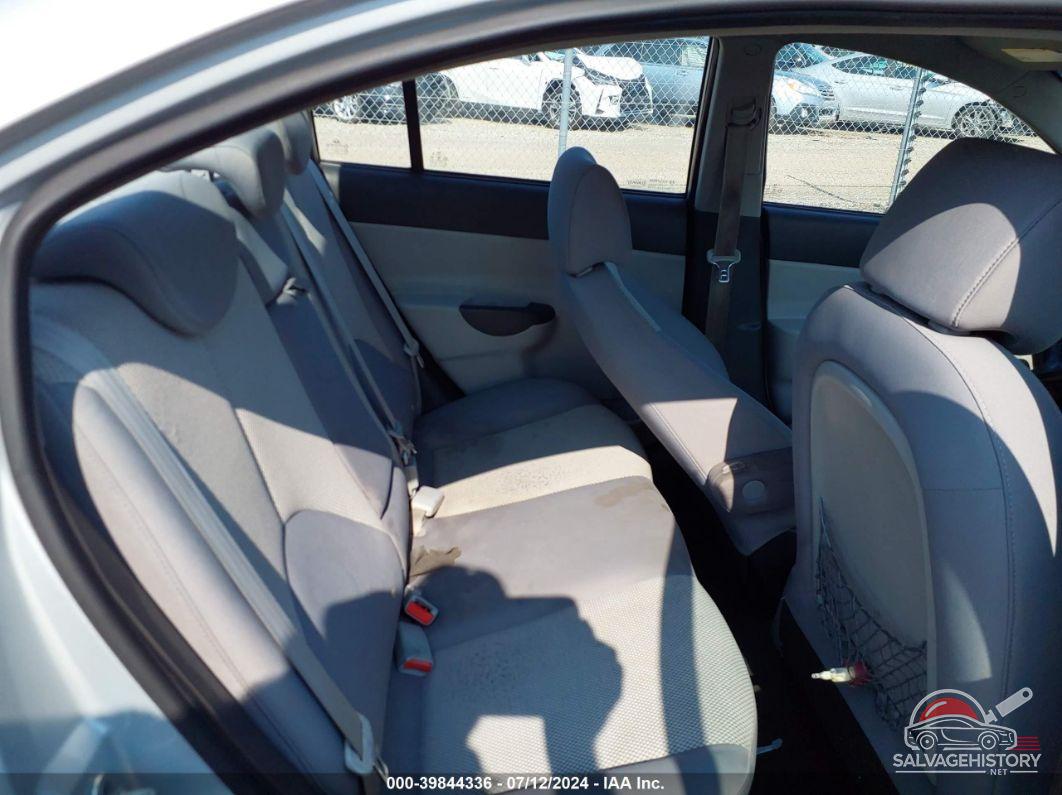 KMHCN4AC5BU572168 2011 HYUNDAI ACCENT photo no. 8