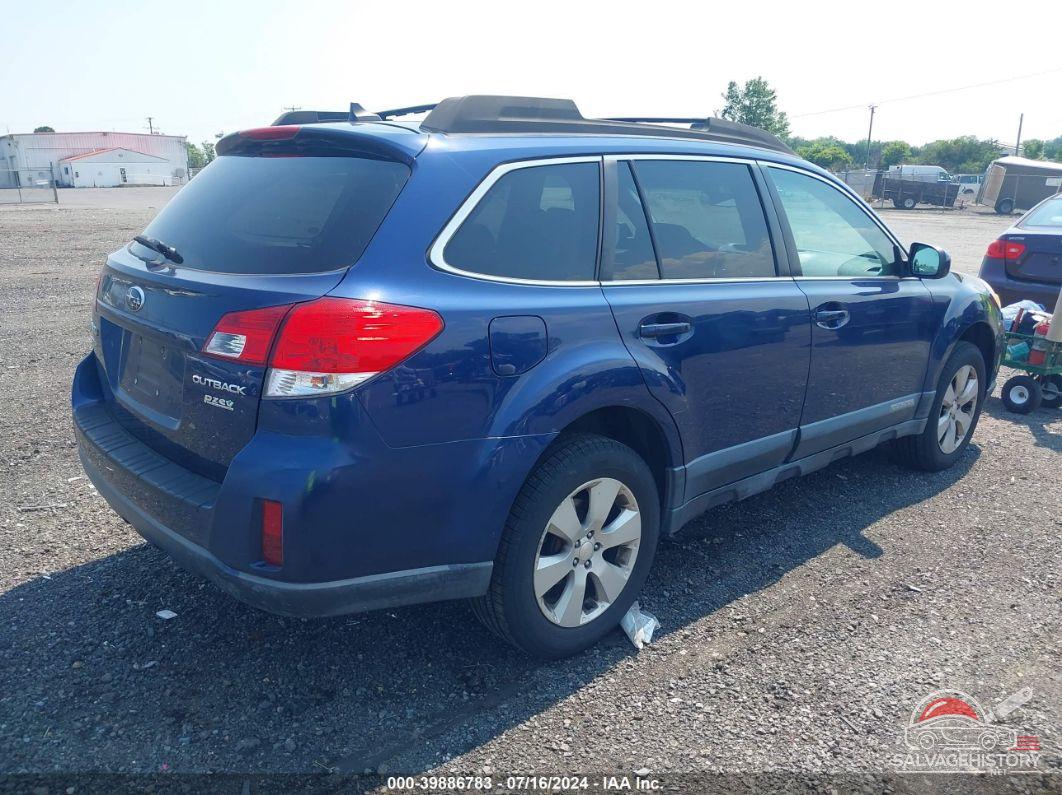 4S4BRBFC7B3412098 2011 SUBARU OUTBACK photo no. 4