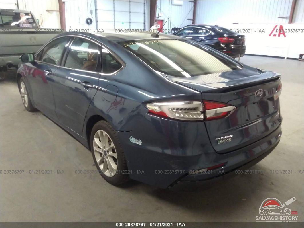 3FA6P0SU9KR146203 2019 FORD FUSION ENERGI photo no. 3